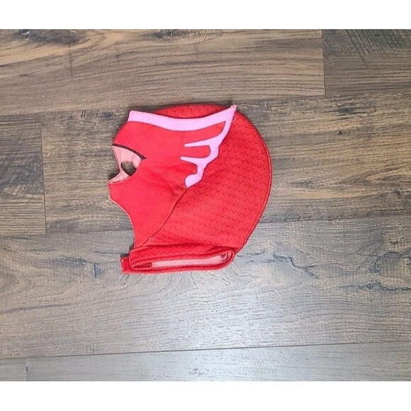OWLLETTE PJ MASKS JUMPSUIT COSTUME and Mask - Girl Costume Halloween Sz 4 - Picture 3 of 4
